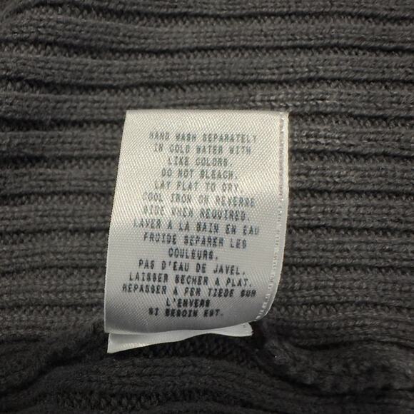 G by Guess Ribbed Long Sleeve Zip-Up Cardigan Gray Women's Size XXL - Picture 6 of 7